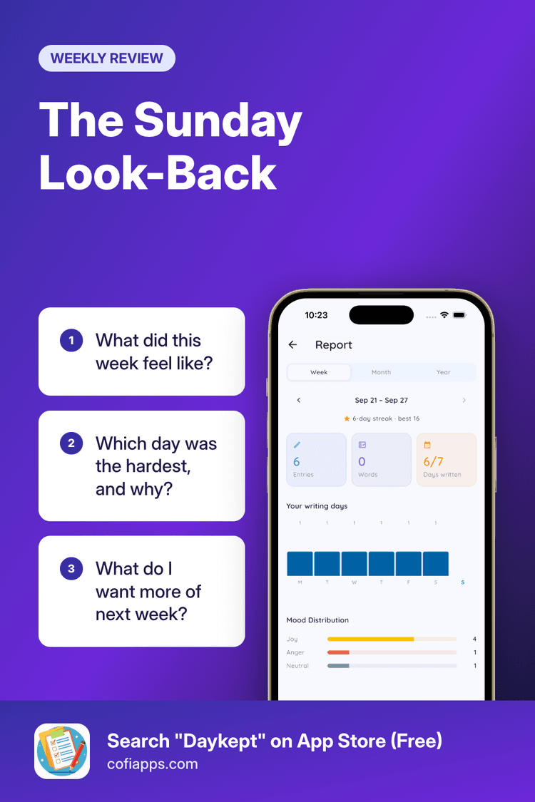 Three questions for a Sunday look-back