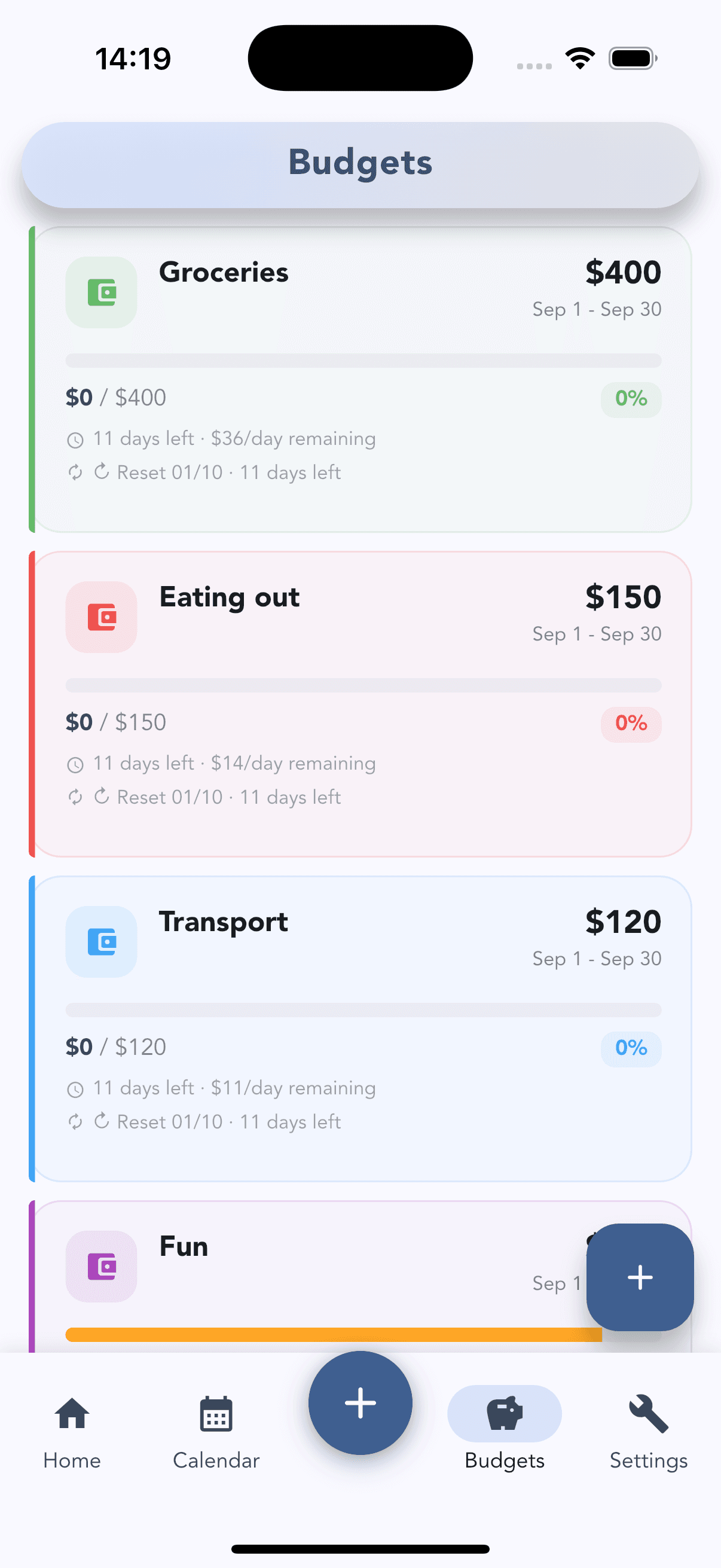 Cashvelope envelope budgets
